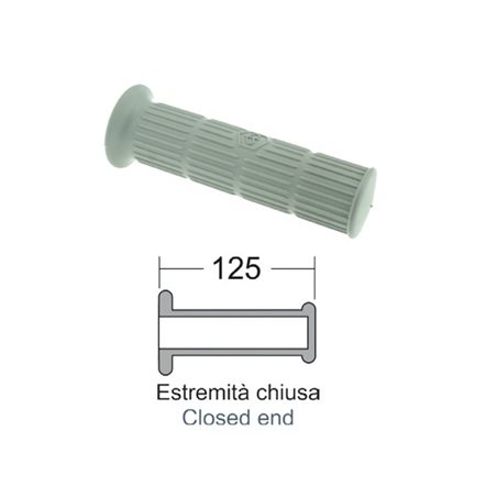 Par de manetas gris Piaggio Vespa 50-90-125 Primavera Par de manetas gris Piaggio Vespa 50-90-125 Primavera